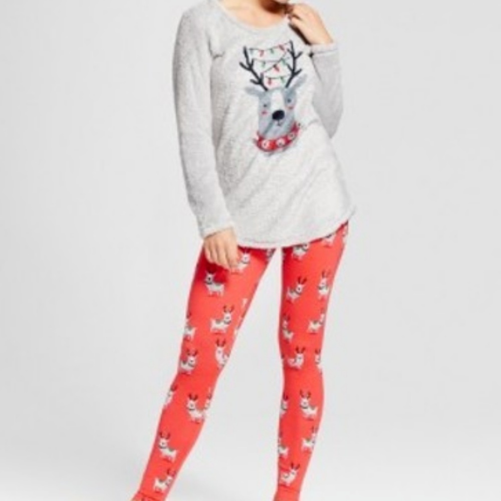 NEW Nnmm PJ pant Gry Reinde XXL